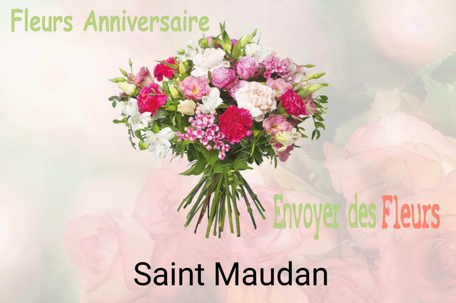 Bouquet de fleurs d’anniversaire livré à Saint-Maudan